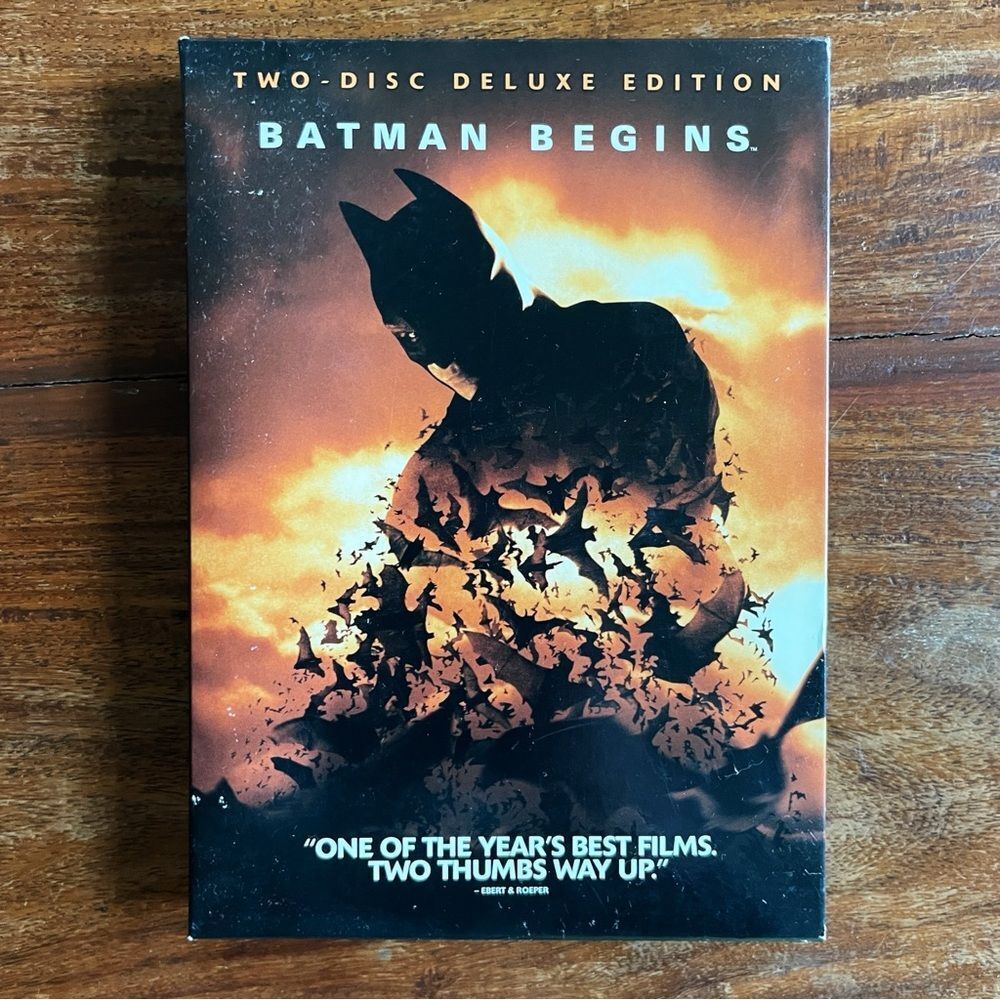 Batman Begins Two-Disc DVD Deluxe Edition with Exclusive Collectible Comic Book